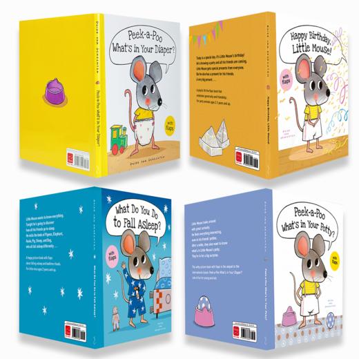 Little Mouse 系列 原版英文日常生活技能儿童绘本 商品图0