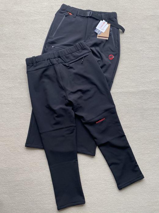 加绒款！软壳裤红标 MAMMUT猛犸象Winterfield 男士防风防泼水软壳裤 商品图2