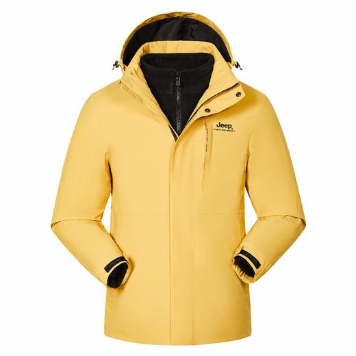 JEEP男式冲锋衣抓绒两件套J532194004 商品图0