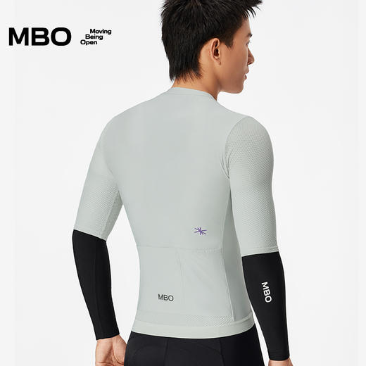 MBO男女保暖抓绒袖套AA160秋冬户外公路车抓绒黑色骑行运动护袖  不补货 (经销商专拍链接，非经销商拍单不发货) 商品图2