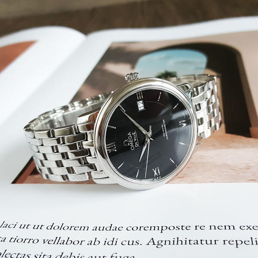 【95新】OMEGA 欧米茄碟飞系列424.10.37.20.01.001天文台认证同轴自动机械机芯37MM（男款）日期显示111025NJT06 商品图4