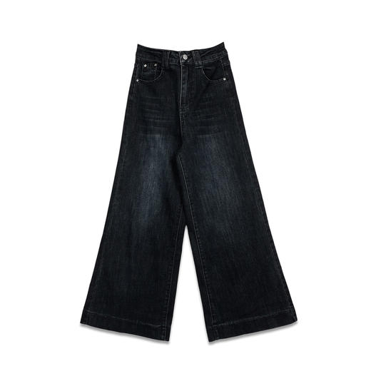 复古水洗做旧工基本款直筒裤-纪念日百货门店同款166394791 商品图4