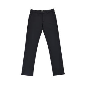 半身缘男裤 秋季日常字母凸胶质感合体休闲裤253301B10330010