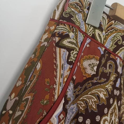 VIVIAN LIU薇薇安刘F2544001秋季女装新款中长款腰果花印花半裙 商品图2