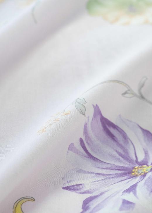 【全棉印花-花绛】SCHIESSER舒雅生活100%全棉印花四件套，斜纹织造，面料手感柔软亲肤，全棉材质吸湿透气11010125010005/06 花绛 商品图4