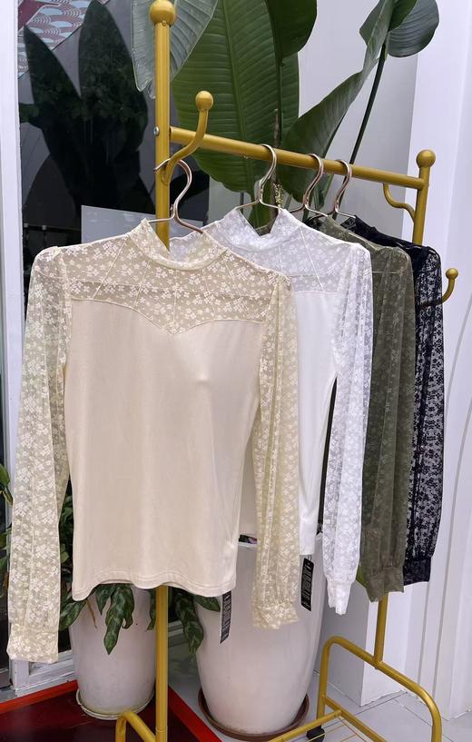 蕾丝立领时尚小衫内搭外穿自带气质16685104 商品图8