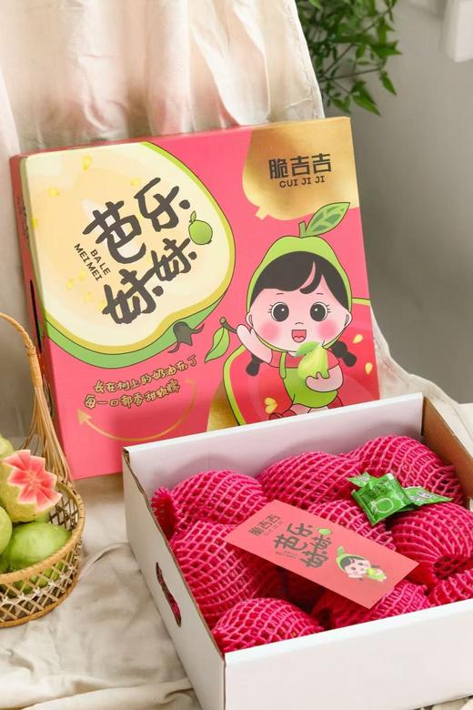 【会员21.5/斤】脆吉吉福建奶油草莓红心芭乐 商品图1