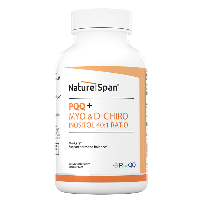 40:1黄金比例肌醇特含PQQ90粒美国NatureSpan倍能适