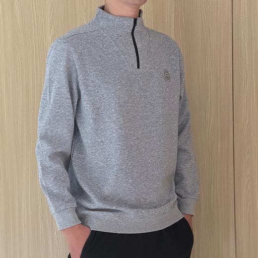 香港寺木秋季半拉链立领卫衣 上身大牌感十足！男女同款 商品图5