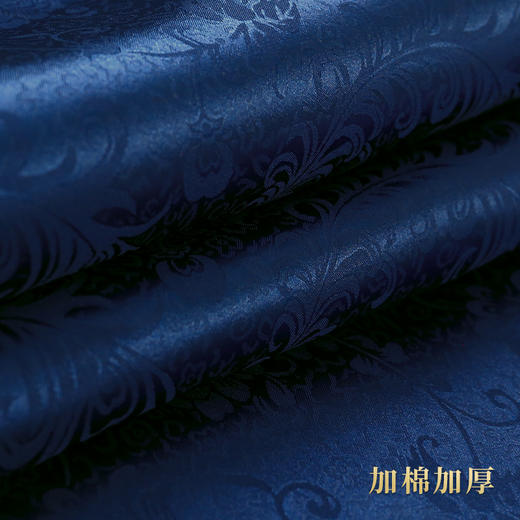 天福系列-凤羽女唐装（蓝） 商品图6