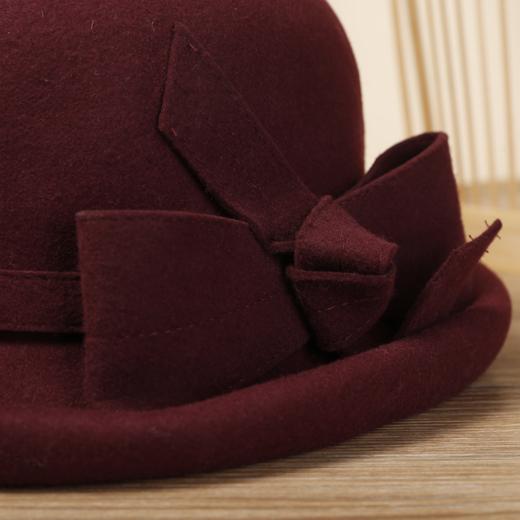 【福天华】寿服配件女帽卷沿帽百年工艺寿衣配饰 商品图1