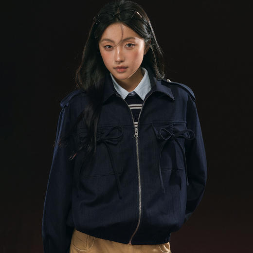 Ariseism 美式复古短外套女秋季新款上衣 商品图1