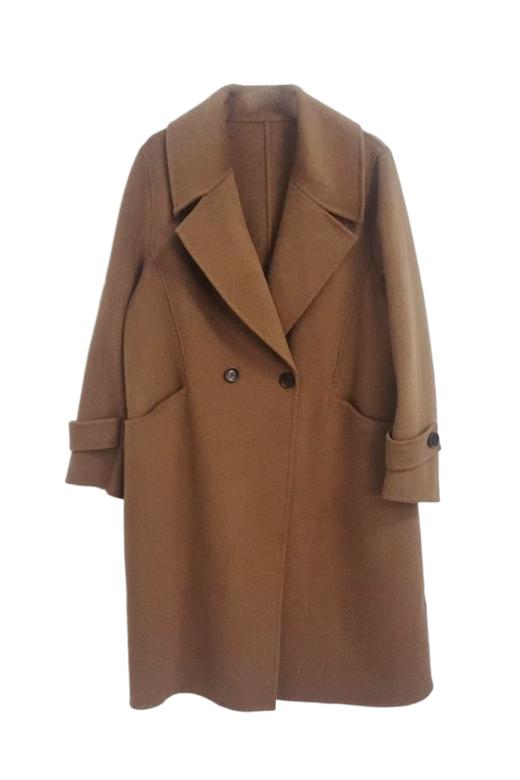 VIVIAN LIU薇薇安刘A2559307秋季女装新款翻领宽松贴兜大衣 商品图5