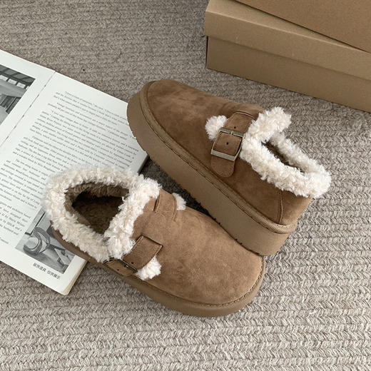 【HF】无忧购 “清仓福利”休闲厚底毛毛女款秋冬季加厚加绒保暖雪地靴1861/1862/1868（截单后3-5天发货） 商品图10