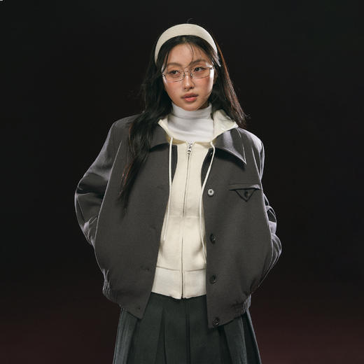 Ariseism 美式复古短外套女秋季新款上衣 商品图2