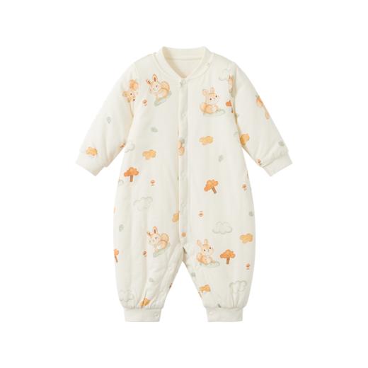 怡比森林之旅长袖开襟哈衣HY25WIN033花黄色调59#-90# 商品图6