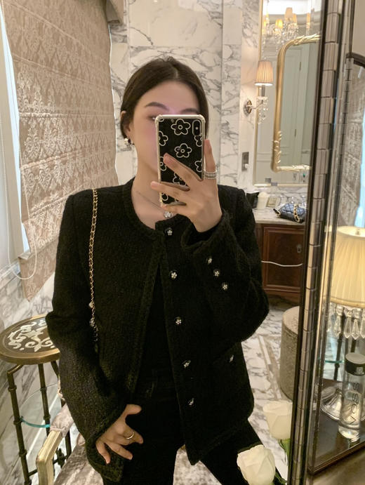 2510304     英国🇬🇧linton厂牌 初花呢 外套 经典4口袋 直筒外套 商品图0