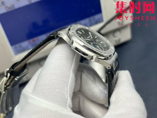 PPF潜心三年 真"芯"之作！百达翡丽PP鹦鹉螺系列5712GR 方钻灰盘皮带款总裁 新升级V3版 男士腕表 商品图4