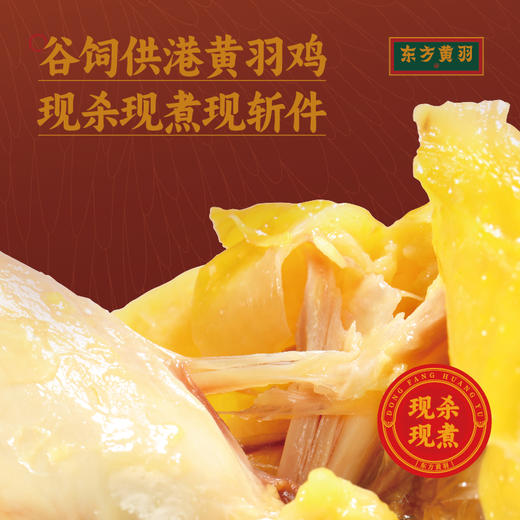 【地道美食丨和苑酒家黄羽盐焗鸡豉油鸡系列570g/袋(共3份，每份190g)】连续8年蝉联米其林榜单，挑优质食材，17种原料不同火候下研制，皮亮肉嫩，解冻后,倒入容器加热即食~ 商品图3