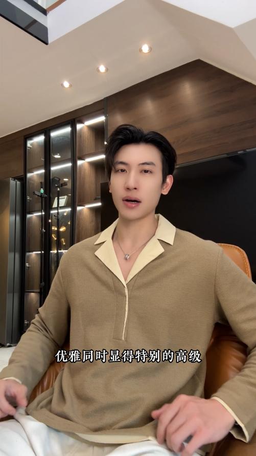 25286SDSA男士秋冬新款痞帅男装潮牌撞色拼接翻领卫衣百搭时尚套头上衣 商品图0