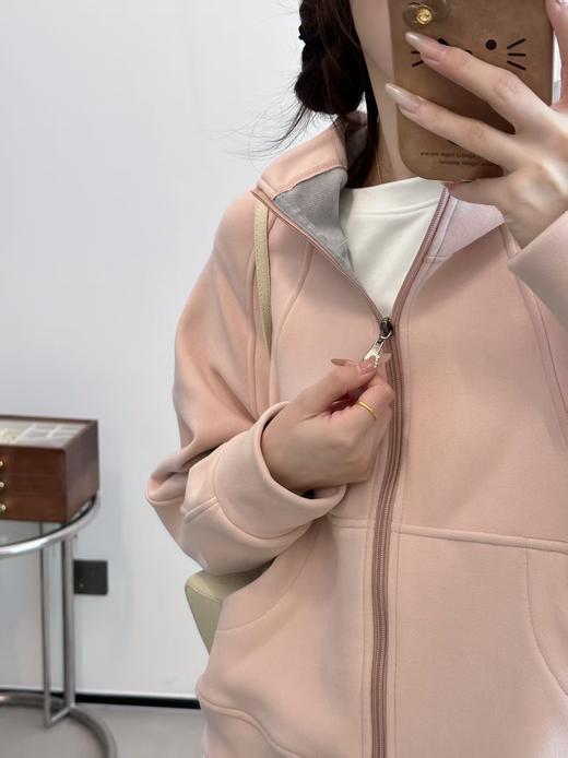 超级牛货双拉链石墨烯锁温连帽卫衣外套 商品图9