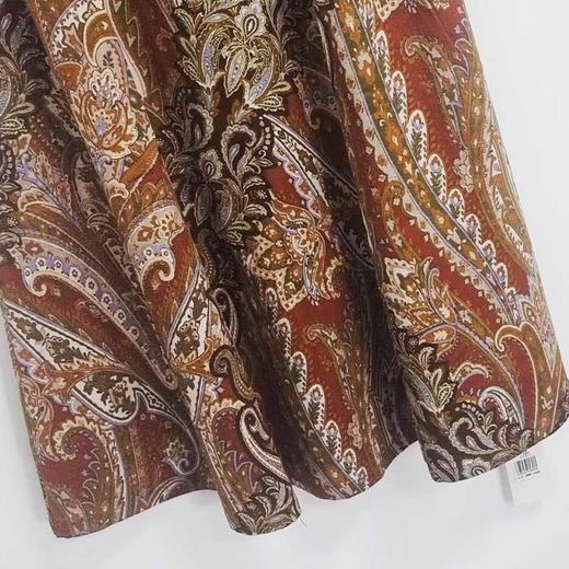 VIVIAN LIU薇薇安刘F2544103秋季女装新款灯笼袖收腰印花连衣裙 商品图3