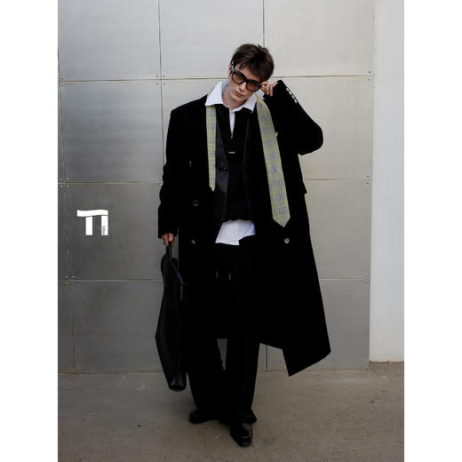 启世录TIWLLTANG“桓黎御宇”街头序章旧时光标束感锋芒抽绳卫衣 商品图4