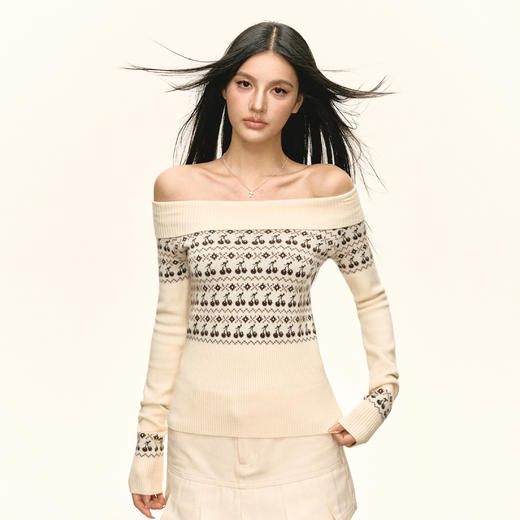 Ariseism 美式复古毛衣女秋季新款上衣 商品图2