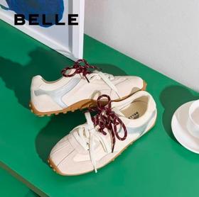 2F【百丽】薄底芭蕾德训鞋