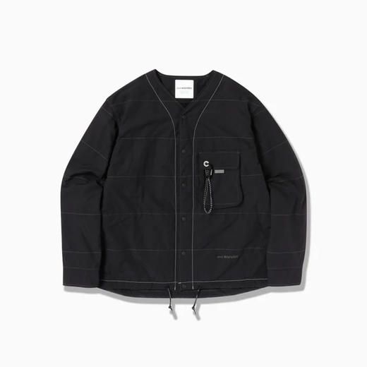 and wander C/N Octa 男女内里抓绒宽松廓形机能性无领夹克外套 商品图3
