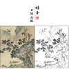 陈少梅山水人物工笔画白描底稿《山水书法册页》临摹勾线高清打印稿SM41 商品缩略图0