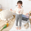 【39.9元2件】贝舒嘉女童深秋加绒打底可外穿长裤女孩秋冬新款可爱薄绒修身裤90-150 商品缩略图9
