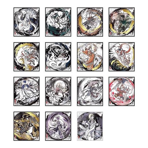 非人哉 神仙同游系列 色纸 全15种 14包/盒 国谷 商品图0