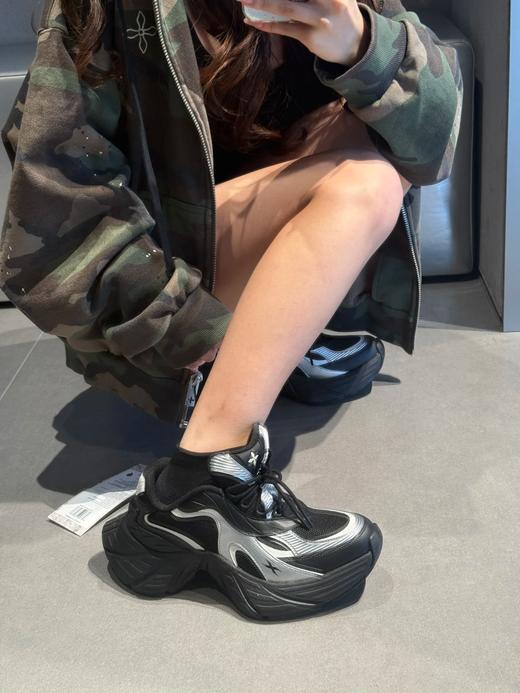 SMFK 25SS新款黑色厚底老爹鞋(DBG) 商品图1