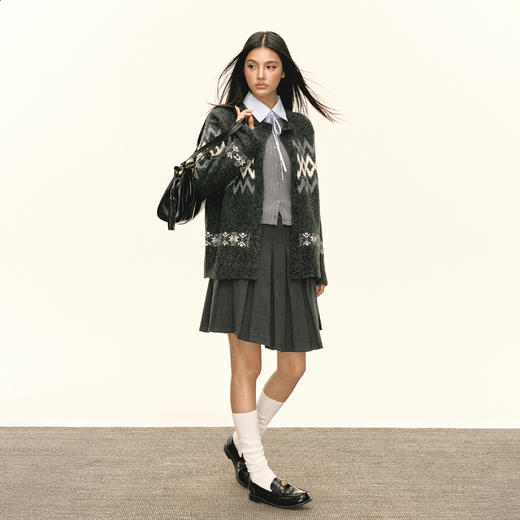 Ariseism 美式复古毛衣女秋季新款上衣 商品图4