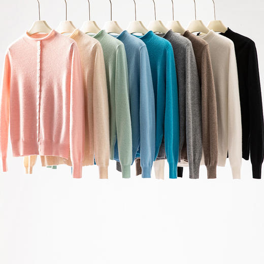 MENG·Baby Cashmere【初恋】100%小山羊绒时尚羊绒衫毛衣 商品图2