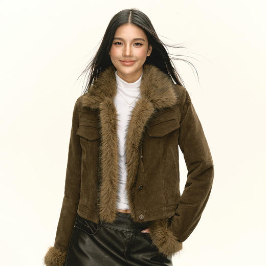 Ariseism 美式复古短外套女秋季新款上衣 商品图1