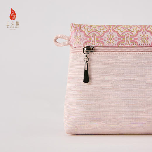 上久楷宋锦斜背包 斜背包 菱纹定胜 BWS24B0105 商品图4