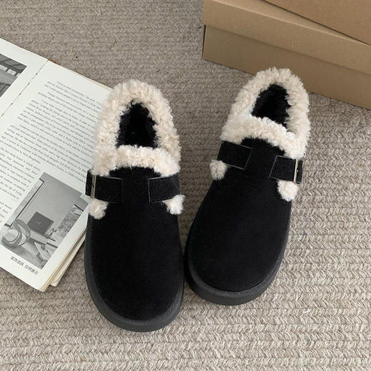 【HF】无忧购 “清仓福利”休闲厚底毛毛女款秋冬季加厚加绒保暖雪地靴1861/1862/1868（截单后3-5天发货） 商品图9
