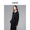 VIMAGE纬漫纪宽松显瘦加本布腰带设计秋冬新款小上衣V2413113 商品缩略图1