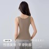 秋冬必备「DANMO光感缎面无痕保暖背心」修身版型显瘦显型 网纱v领口修饰颈部线条 一体式杯贴合聚拢 修身显瘦秋冬不臃肿 随心裁剪无痕不卷边 商品缩略图5