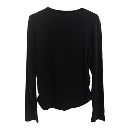 VIVIAN LIU薇薇安刘C2547310秋季女装新款V领三粒扣打底衫 商品图1