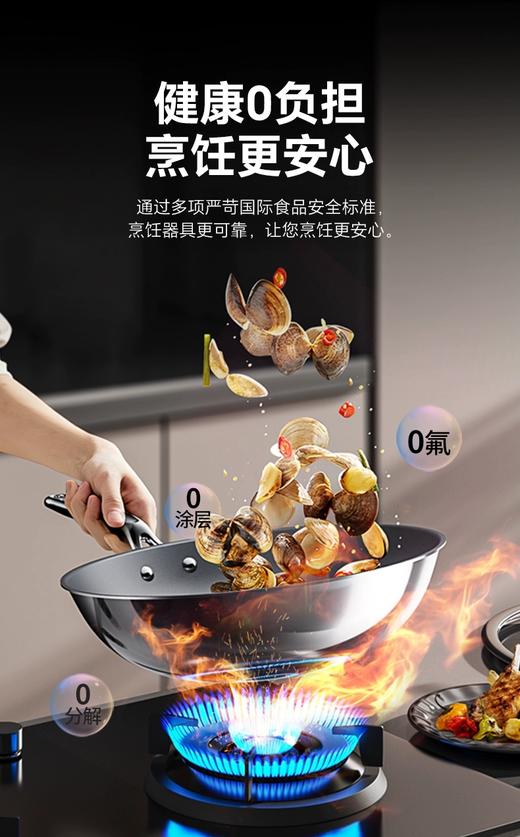 【6F】三禾0涂房纯钛锅系列 商品图4