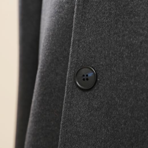 【福天华】寿服男大衣毛粘（灰色/兰色）百年工艺寿衣 商品图4