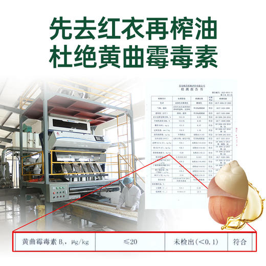 第一坊头道冷榨花生油 1L 商品图2
