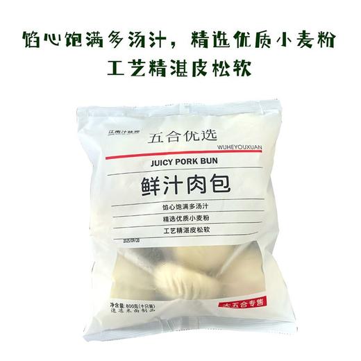 五合江南汁味观800g鲜汁肉包 商品图0