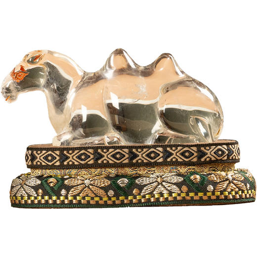 清	水晶骆驼镇纸摆件 商品图5