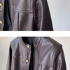 2025 秋冬新款 复古立领 机车风 PU皮衣皮夹克外套！ 商品缩略图3