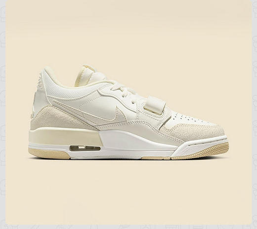 【云粉节】【6折】7楼NIKE耐克女鞋25新款AJ312米色运动鞋低帮复古板鞋FQ7827-102吊牌价1099现价659 商品图1