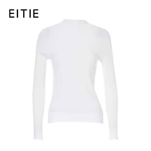 EITIE爱特爱小立领套头薄衫多色可选针织衫8401104 商品图8